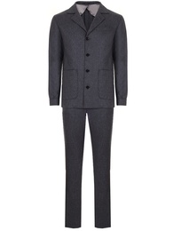 Брюки Massimo из ткани Guabello "Royal Flannel"