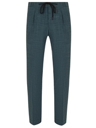 Брюки Lawrence TR из ткани Drago "Wool Silk and Linen"