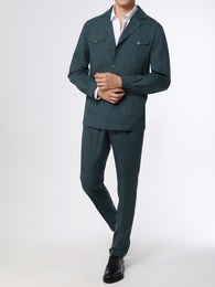 Пиджак Lawrence из ткани Drago "Wool Silk and Linen"