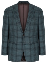 Пиджак Andre J из ткани Drago " Wool Linen and Silk"